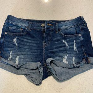 Express jean shorts size 6